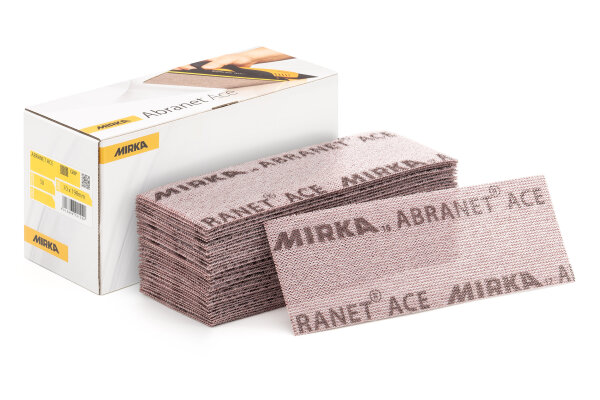 MIRKA ABRANET ACE Schleifstreifen 70 x 198 mm Grip Netz VPE: 50 Stück